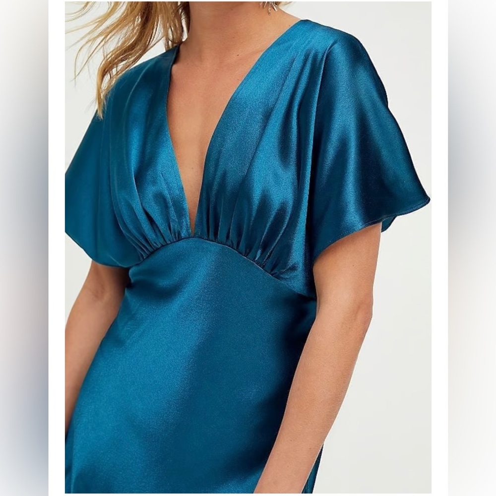 Free People Beatrice Maxi Dress in Palace Peacock
